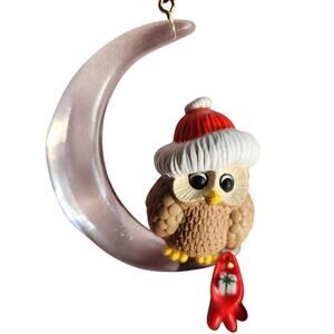 Vintage Hallmark Keepsake Ornament Christmas Owl 1984
